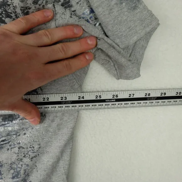 Nascar Jimmie Johnson 48 Lowes T Shirt Mens Extra Large Gray All Over Print - Picture 7 of 8